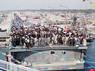 Supervize na stavbách mostů v Iráku