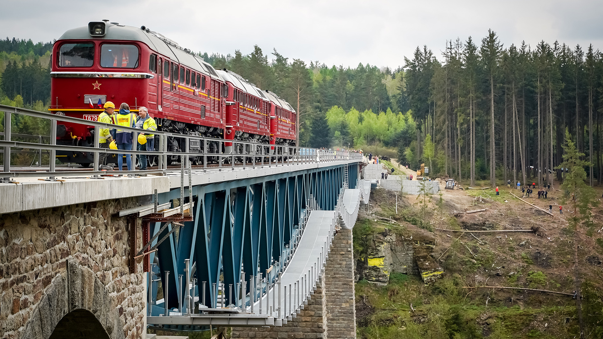 Rekonstrukce železničního mostu Pňovany – Bezdružice