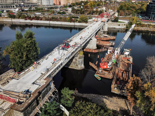 Negrelliho viadukt – rekonstrukce nejdelšího železničního mostu v ČR (1120 m), Praha (2020)