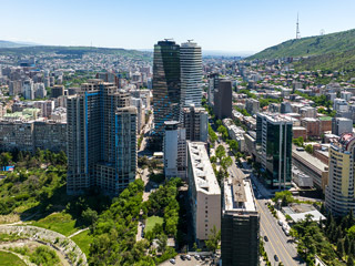 Mrakodrapy v Tbilisi