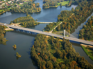 Most přes Odru a Antošovické jezero (2007)