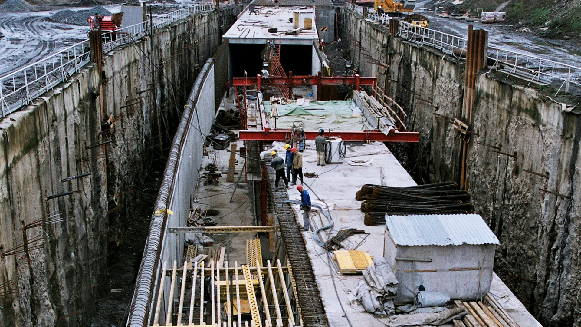 Vysouvané tunely pod Vltavou na trase metra IV C