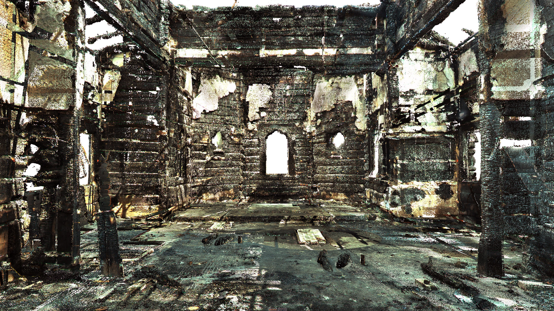 Rekonstrukce památky Libušín po požáru